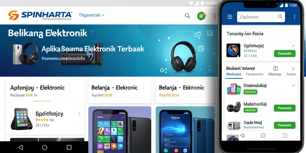 Antarmuka aplikasi SPINHARTA yang menarik dan fungsional.
